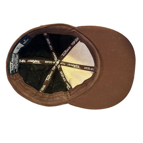 Quilted Brown Top Gear Cap Size S - Picture 4 of 9